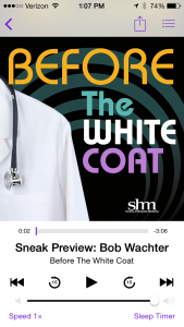 Available on iTunes: Before The White Coat